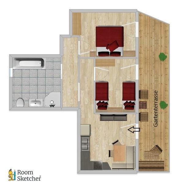 Ferienwohnung Brugger Цельберг Экстерьер фото